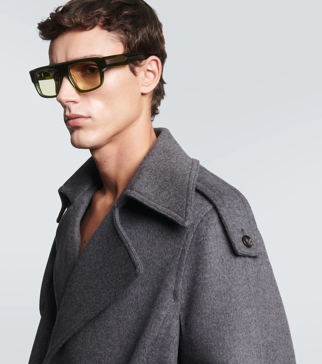 Jacques Marie Mage - x George Cortina Ritz flat-top sunglasses