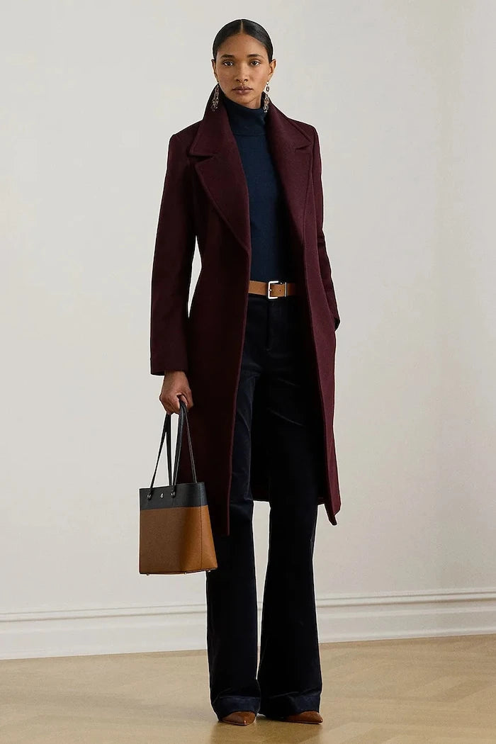 Lauren Ralph Lauren yün ilaveli palto