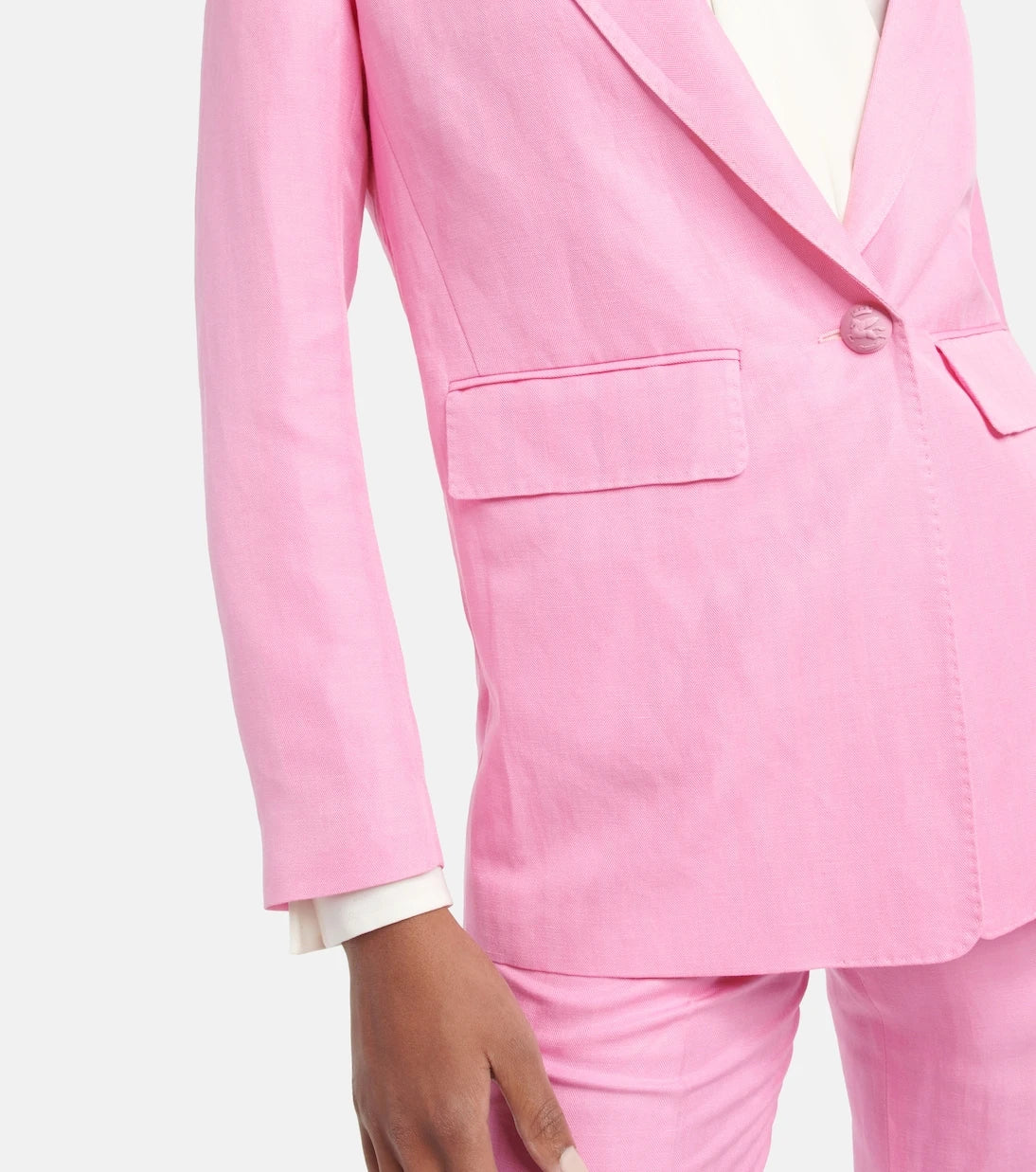 Etro - Silk and linen blazer