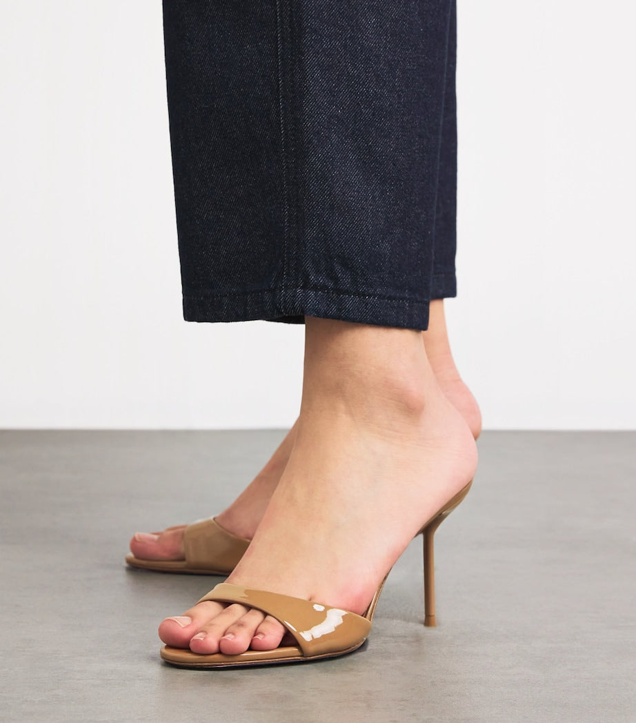 Patent Leather Lidia Mules 70