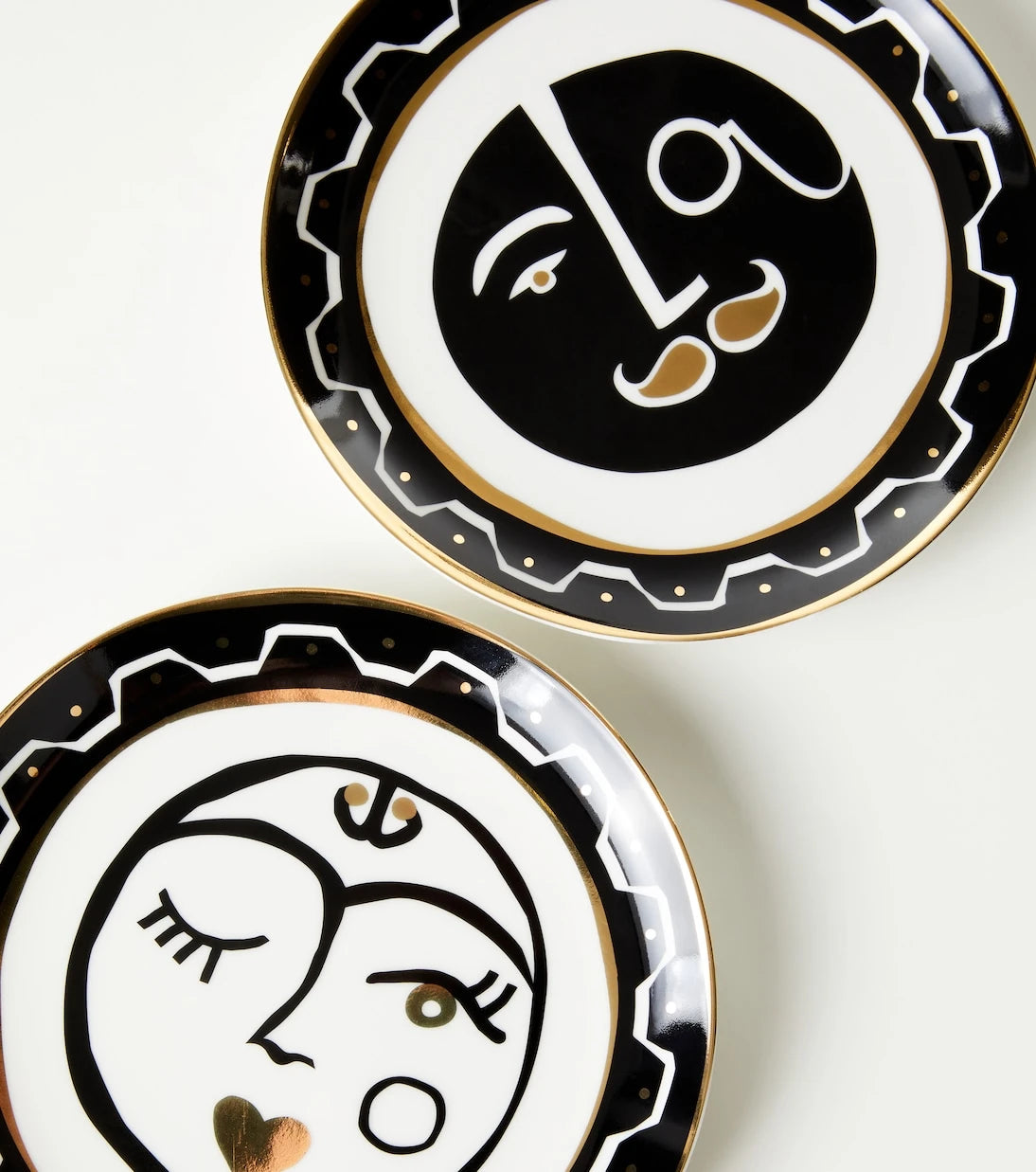 Jonathan Adler - Marseilles set of 4 porcelain side plates