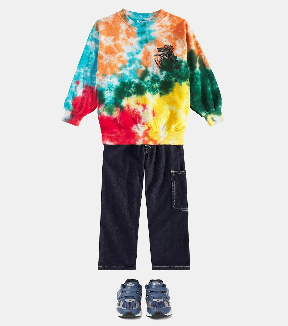 New Balance Kids - 2002 leather sneakers