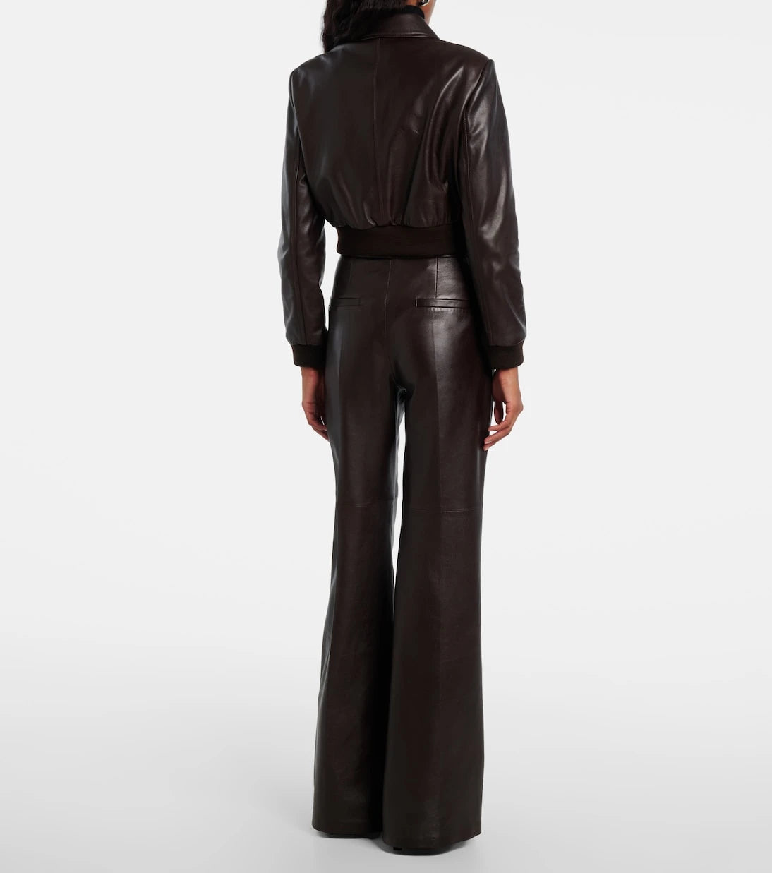 Dorothee Schumacher - Sleek Statement cropped leather jacket