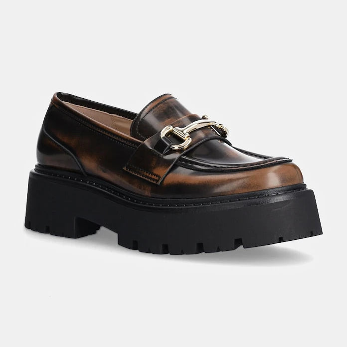 Кожени мокасини Steve Madden Occupy
