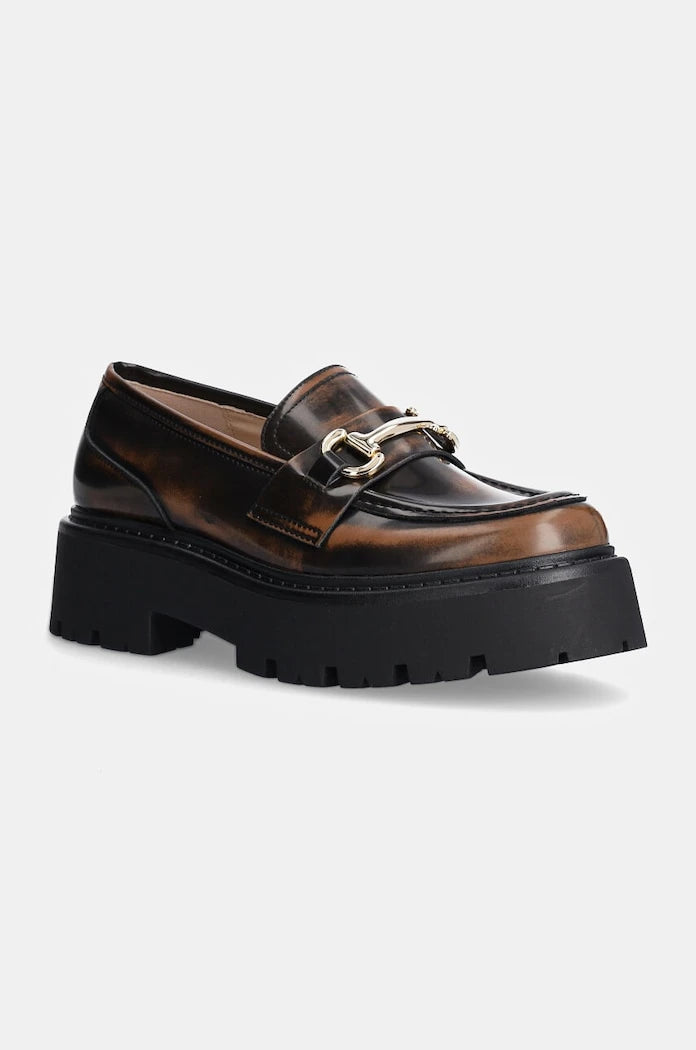 Кожени мокасини Steve Madden Occupy