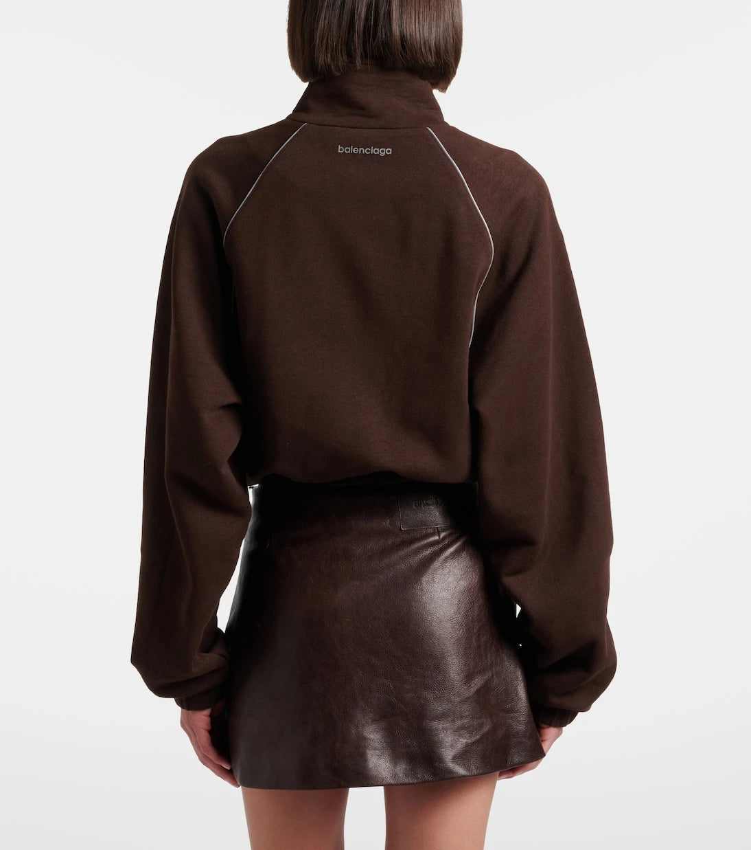 Balenciaga - Cotton zip-up jacket