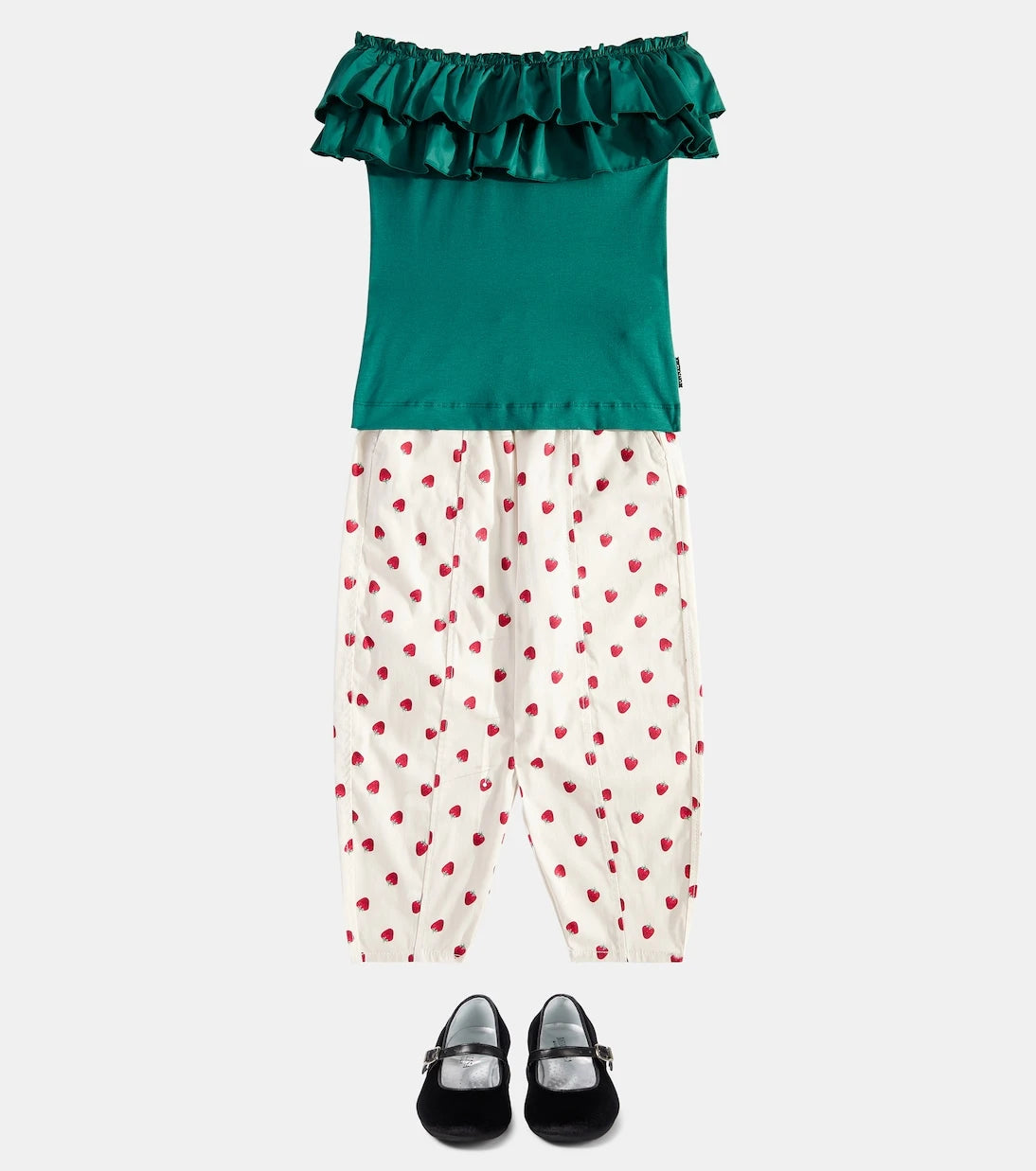 Monnalisa - Cotton-blend jersey T-shirt