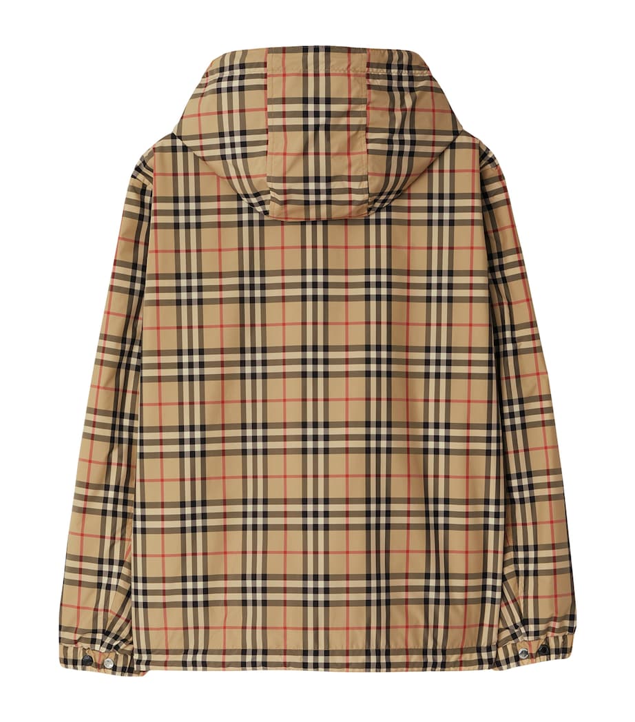 Burberry Beige Reversible Check Jacket