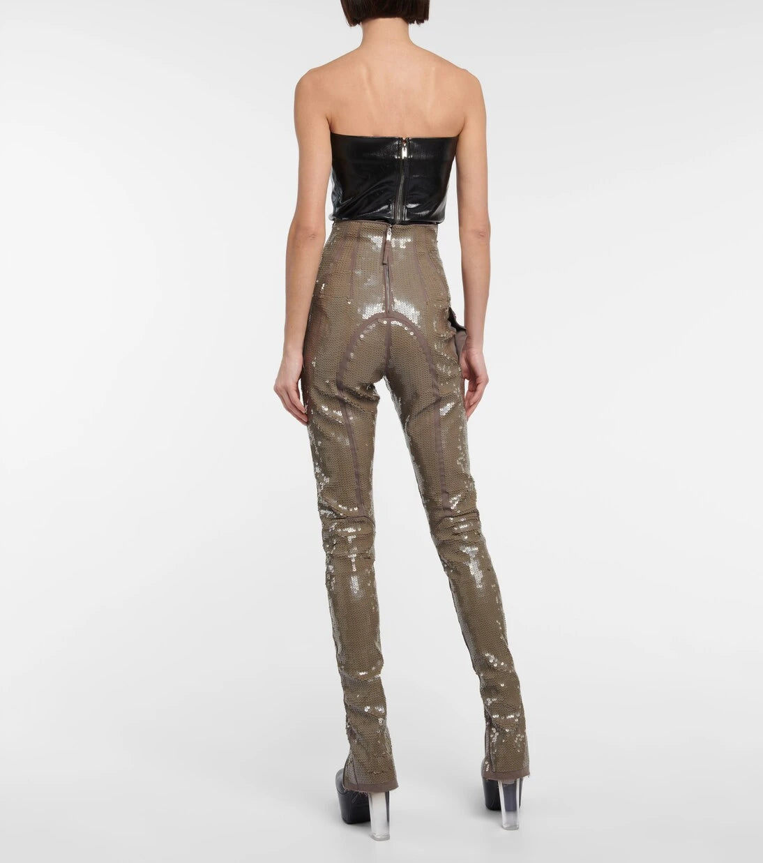Rick Owens - Dirt Waist embellished leggings