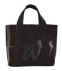 Harrods Black Mini Cotton Logo Tote Bag