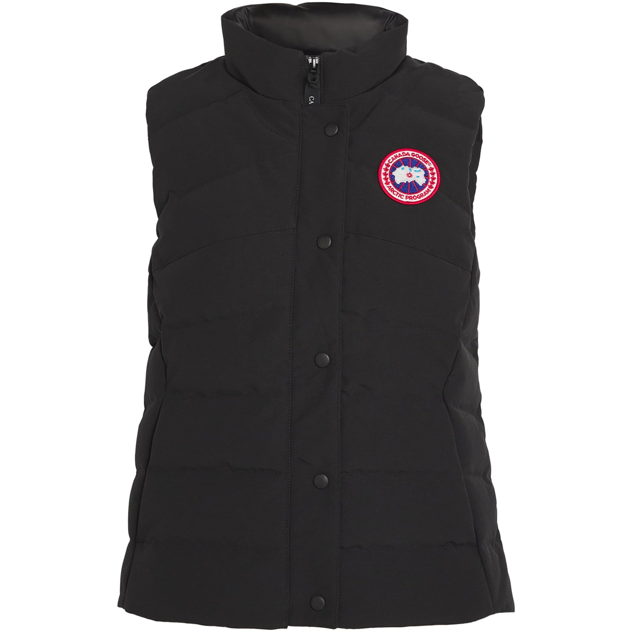 Canada Goose Black Down-Filled Padded Freestyle Gilet