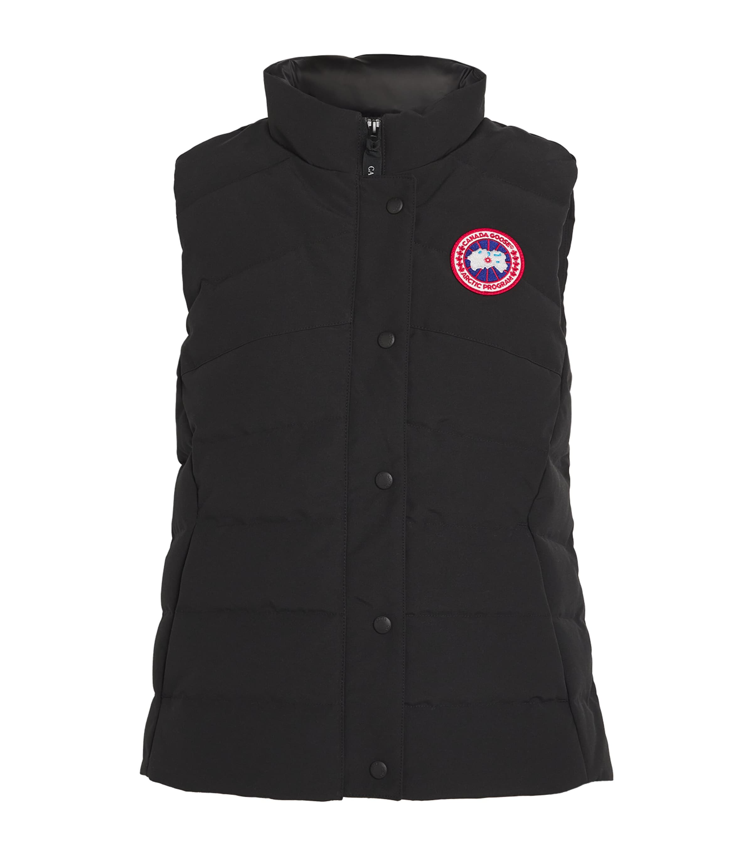 Canada Goose Black Down-Filled Padded Freestyle Gilet