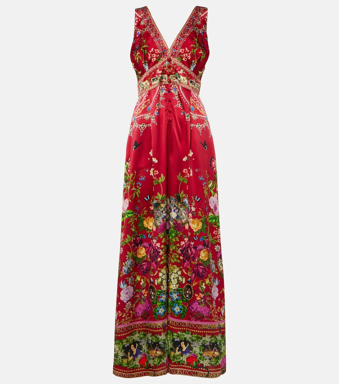 Camilla - Printed silk jumpsuit