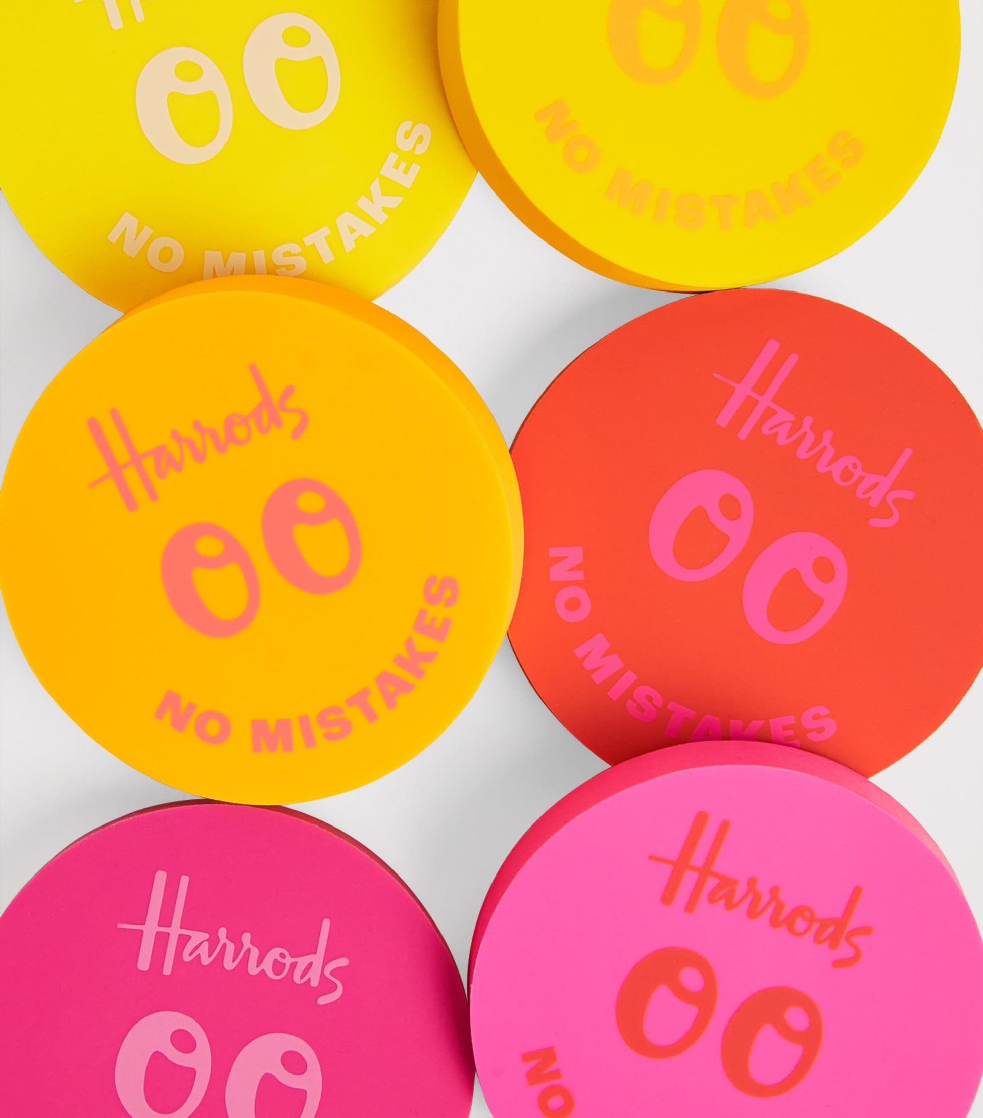 No Mistakes Erasers (Set of 6)