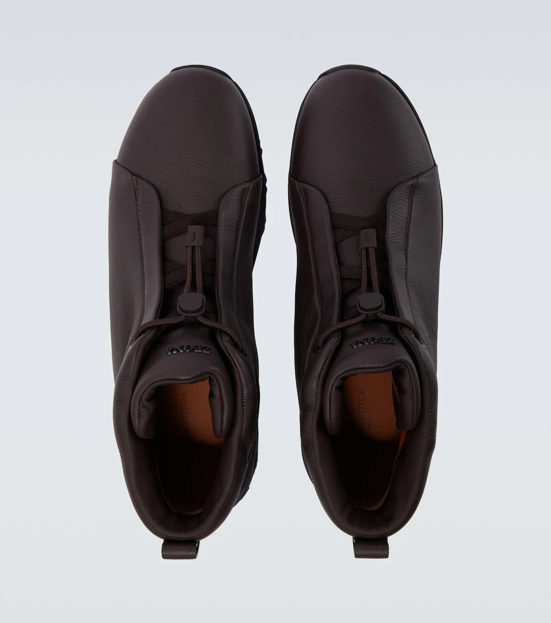 Zegna - Triple Stitch Vetta leather sneakers