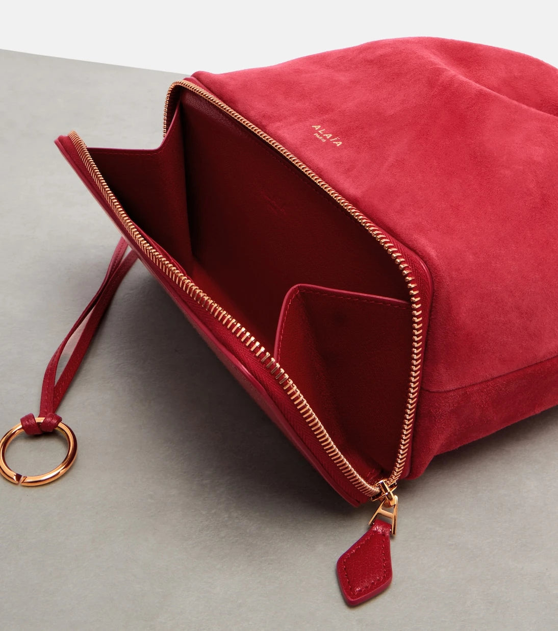 Alaïa - Le Pochon suede bucket bag
