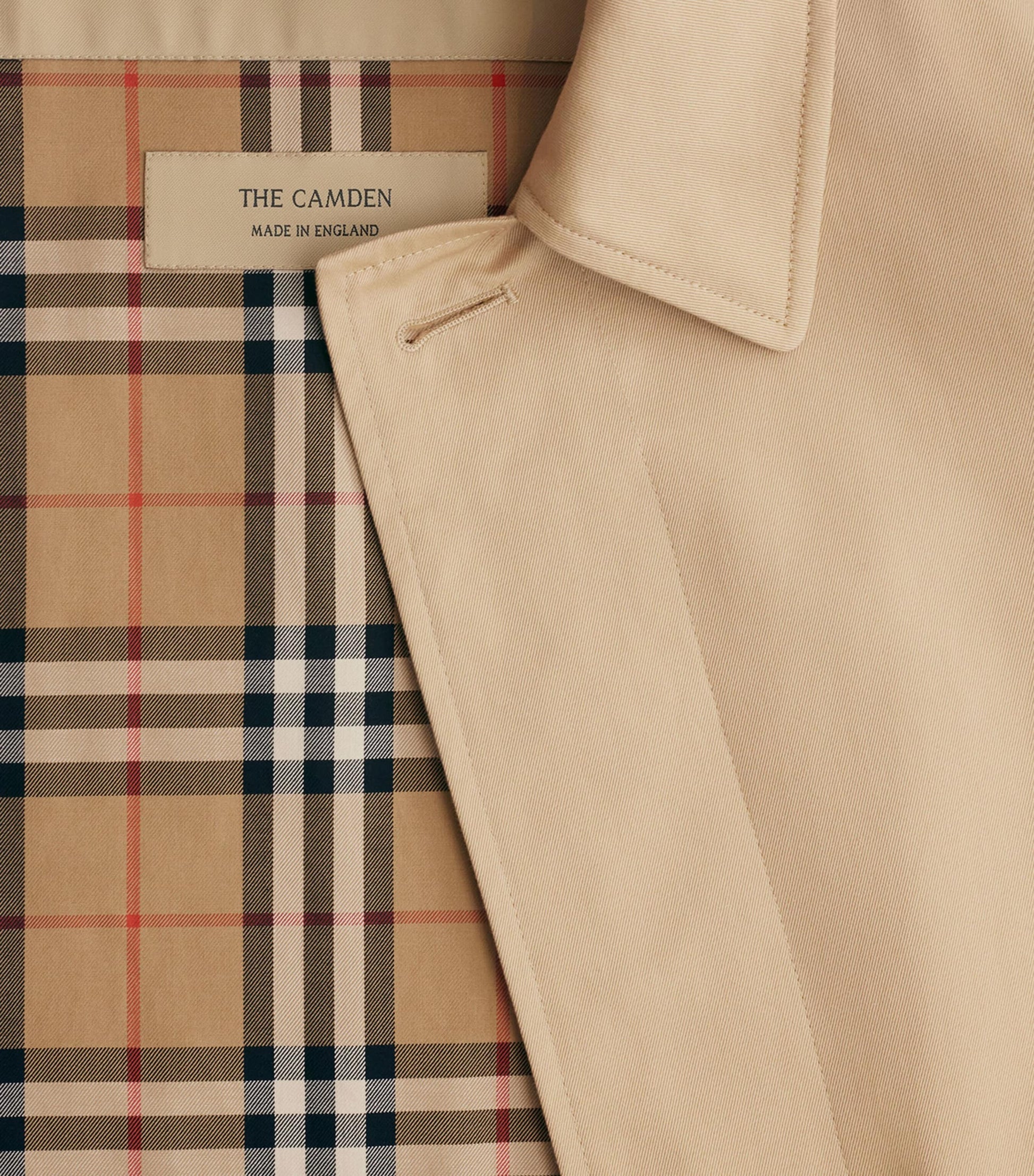 Mid-Length Camden Heritage Car Coat HONEY