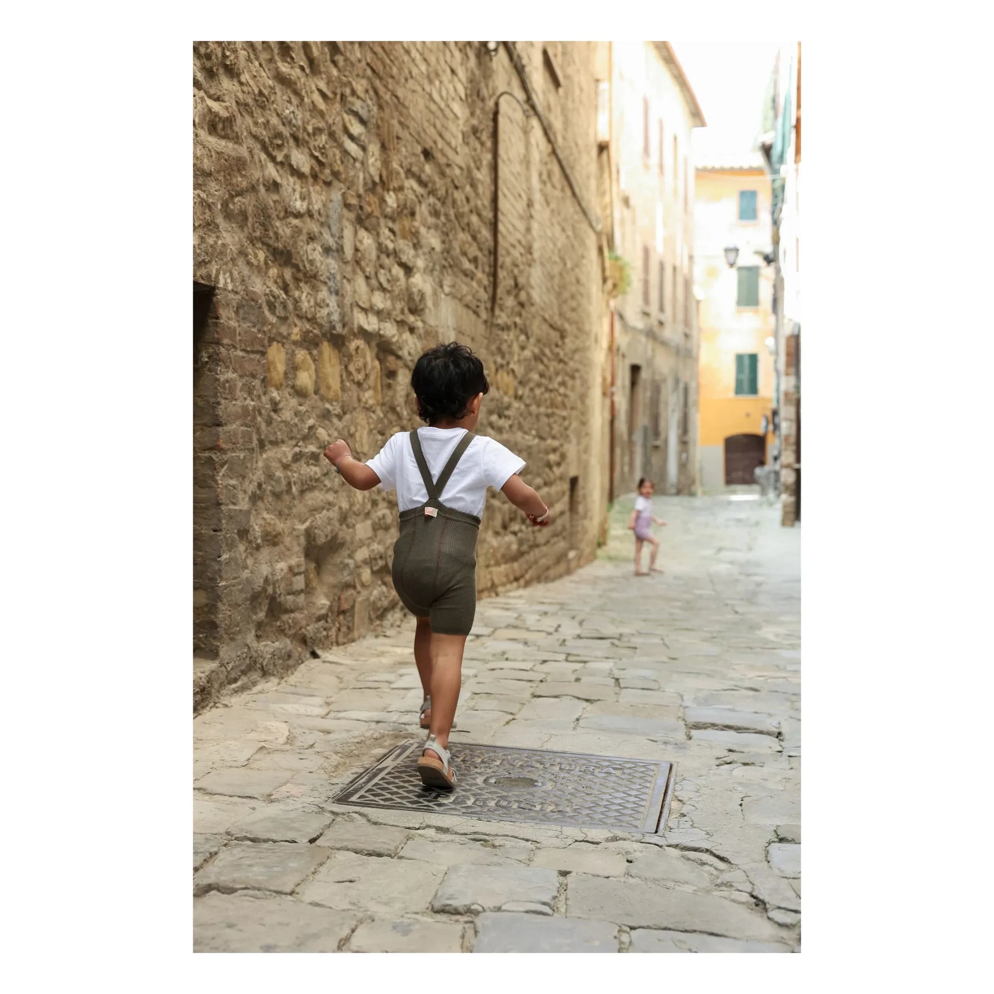 Silly Silas - Organic Cotton Shorty Tights | Brown