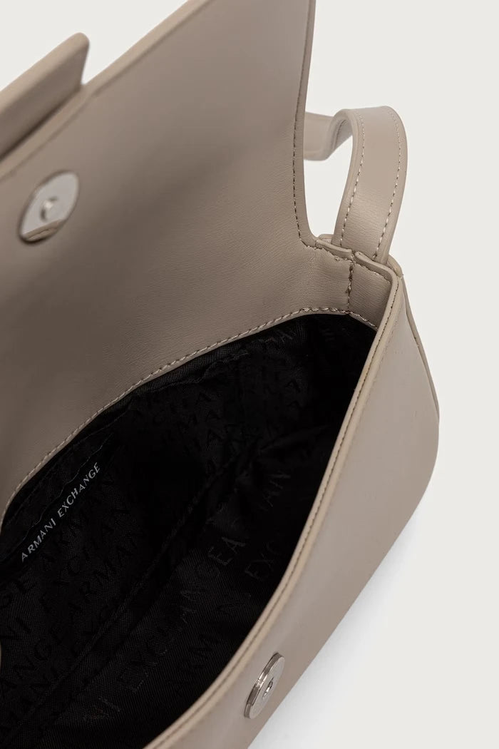 Armani Exchange kadın suni deri crossbody çanta