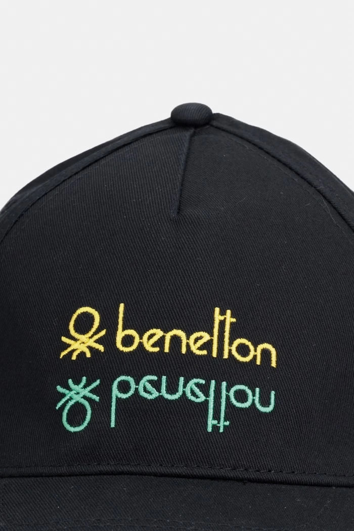 United Colors of Benetton pamuklu siperli şapka