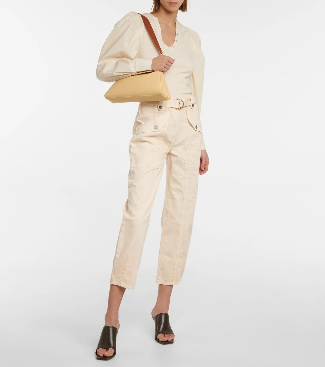 Ulla Johnson - Waverly belted high-rise jeans