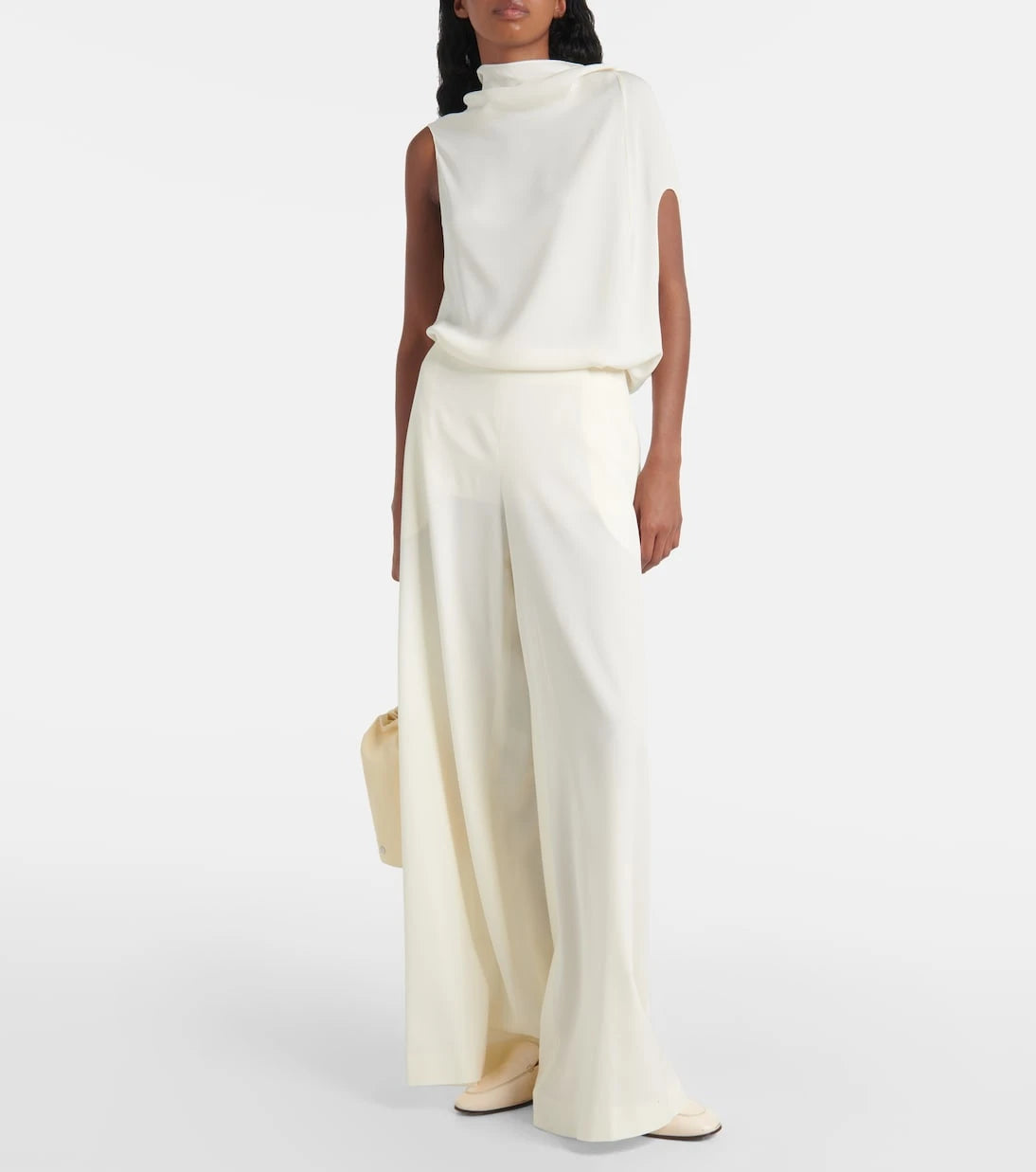 The Row - Dela wool wide-leg pants