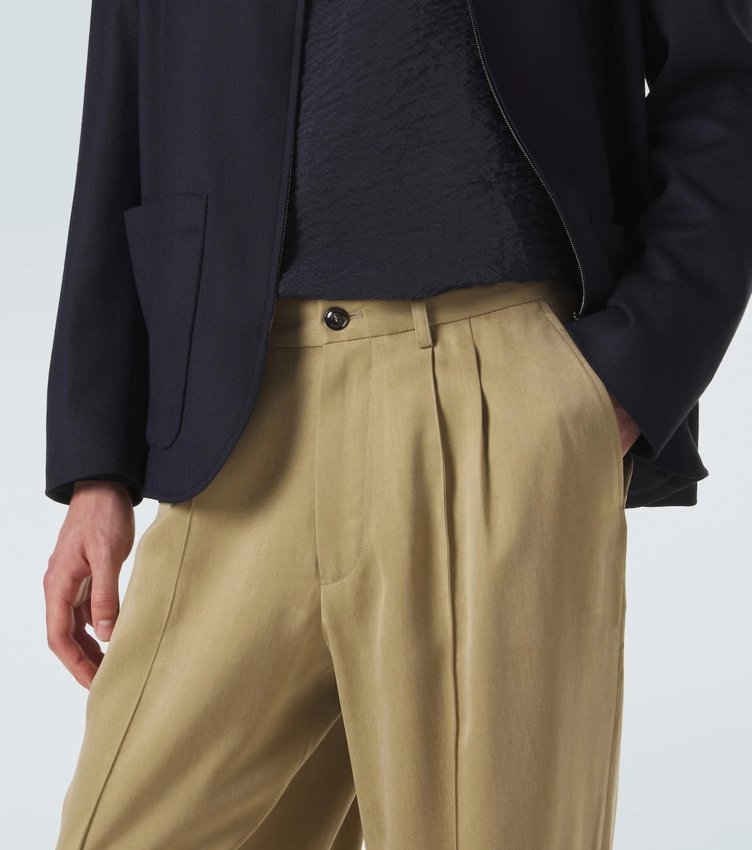 Giorgio Armani - Pleated wide-leg pants