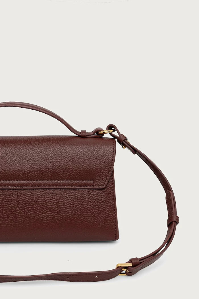 Patrizia Pepe deri kadın crossbody çanta