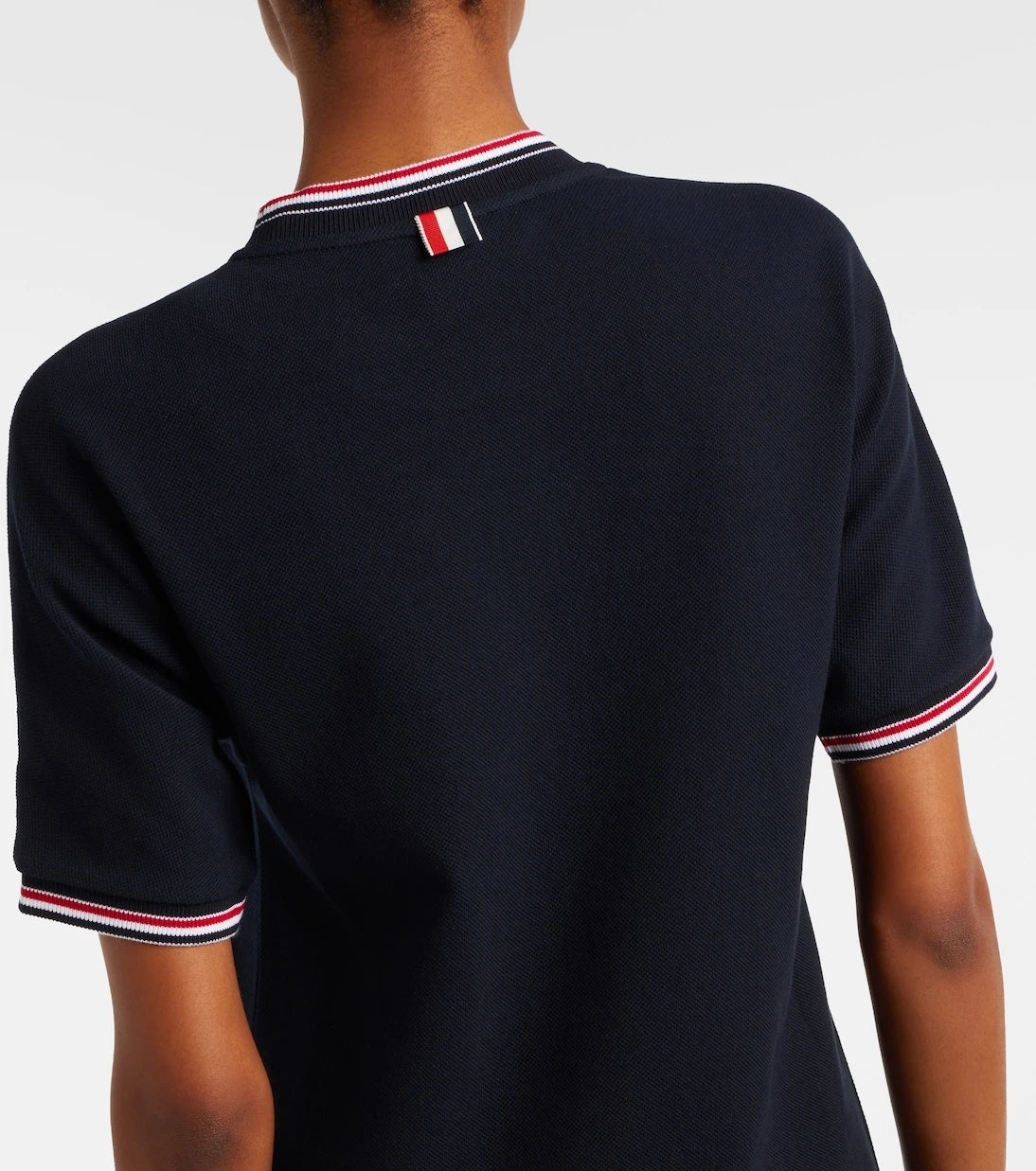 Thom Browne - Dolman cotton T-shirt dress