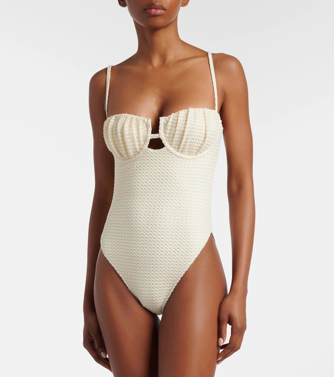 Montce - Petal crochet swimsuit