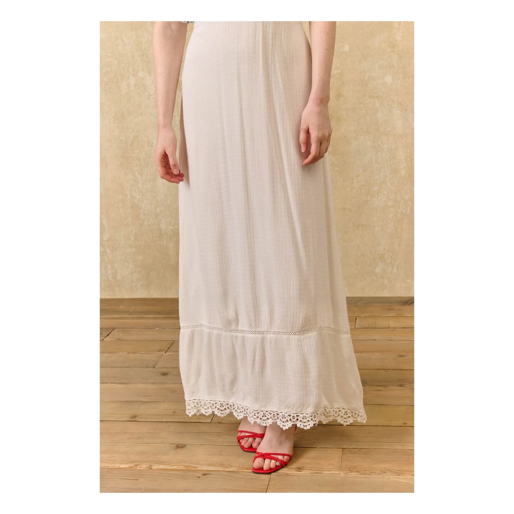 Louise Misha - Bejolie dress | Cream