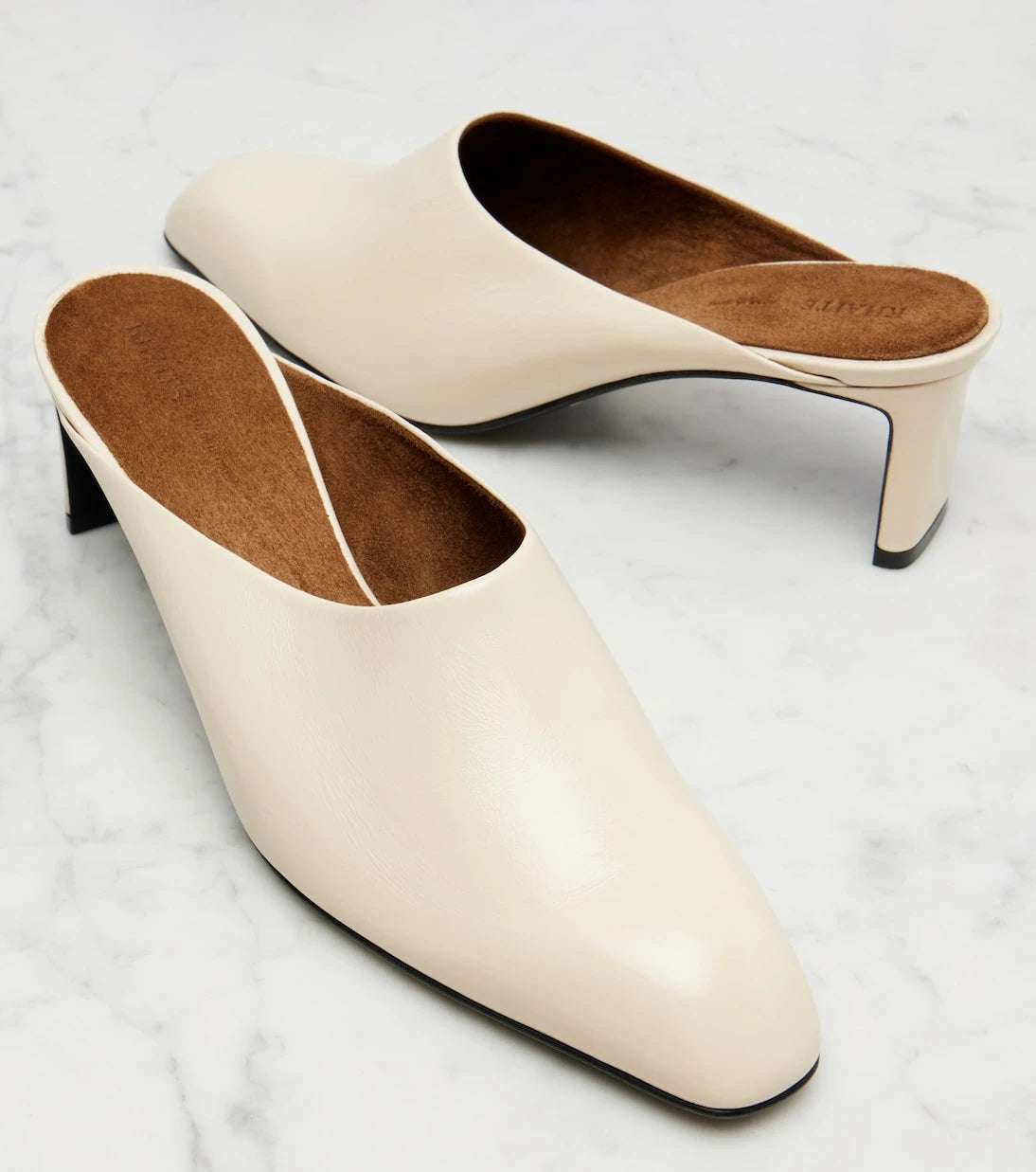 Khaite - Colt 50 leather mules