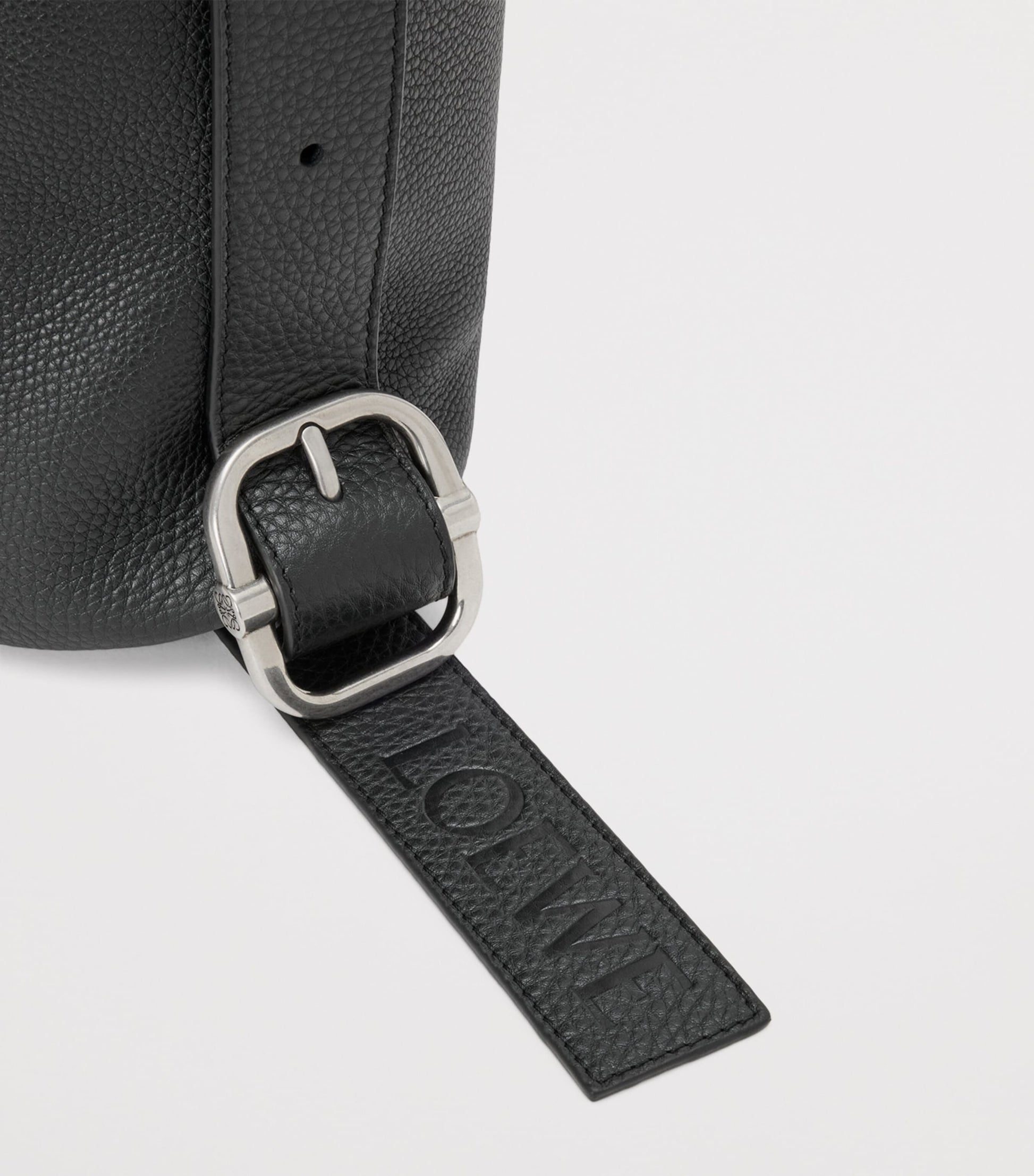 LOEWE Medium Leather Loop Bucket Bag