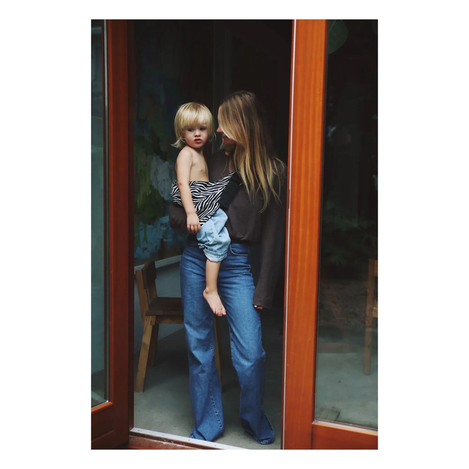 Wildride - Baby carrier  | Noir/Blanc