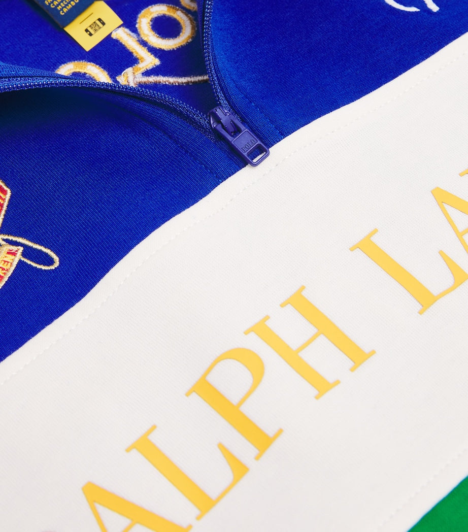 Ralph Lauren Kids Cotton-Blend Quarter-Zip Sweatshirt (7-14 Years)