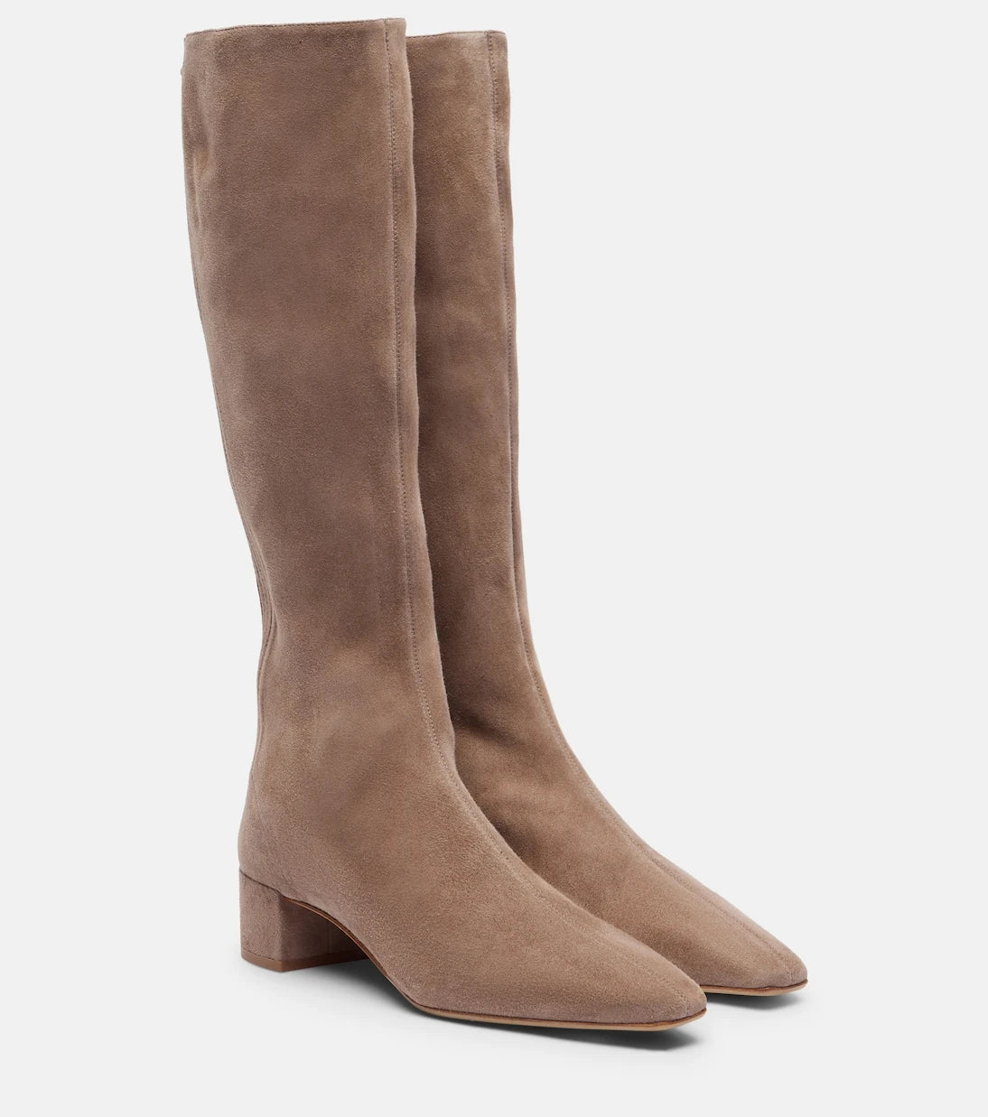 Aquazzura - Saint Honoré 35 suede knee-high boots