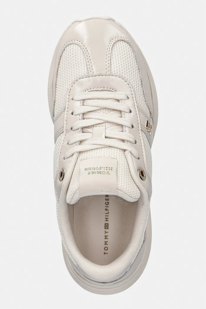 Tommy Hilfiger MODERN RUNNER SHINY LEATHER маратонки дамски