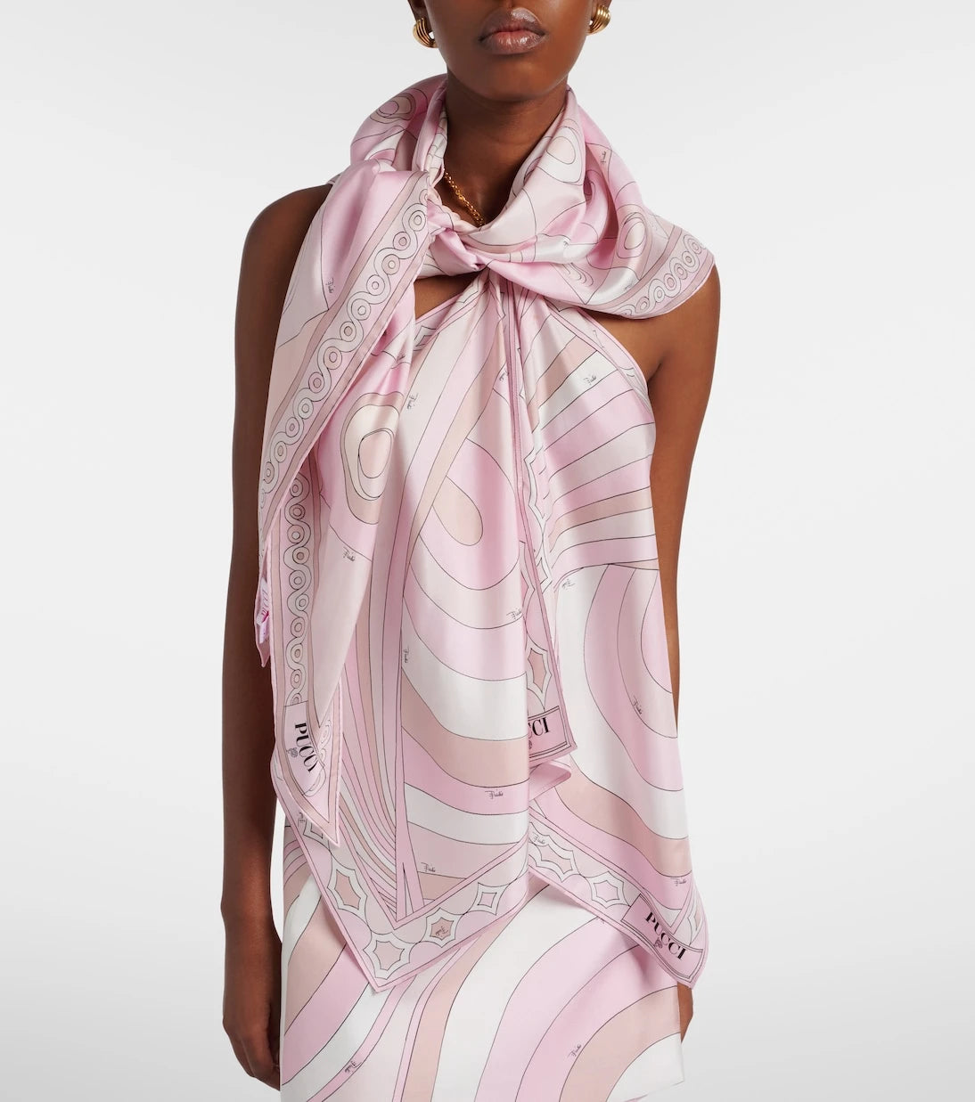 Pucci - Occhi silk twill scarf