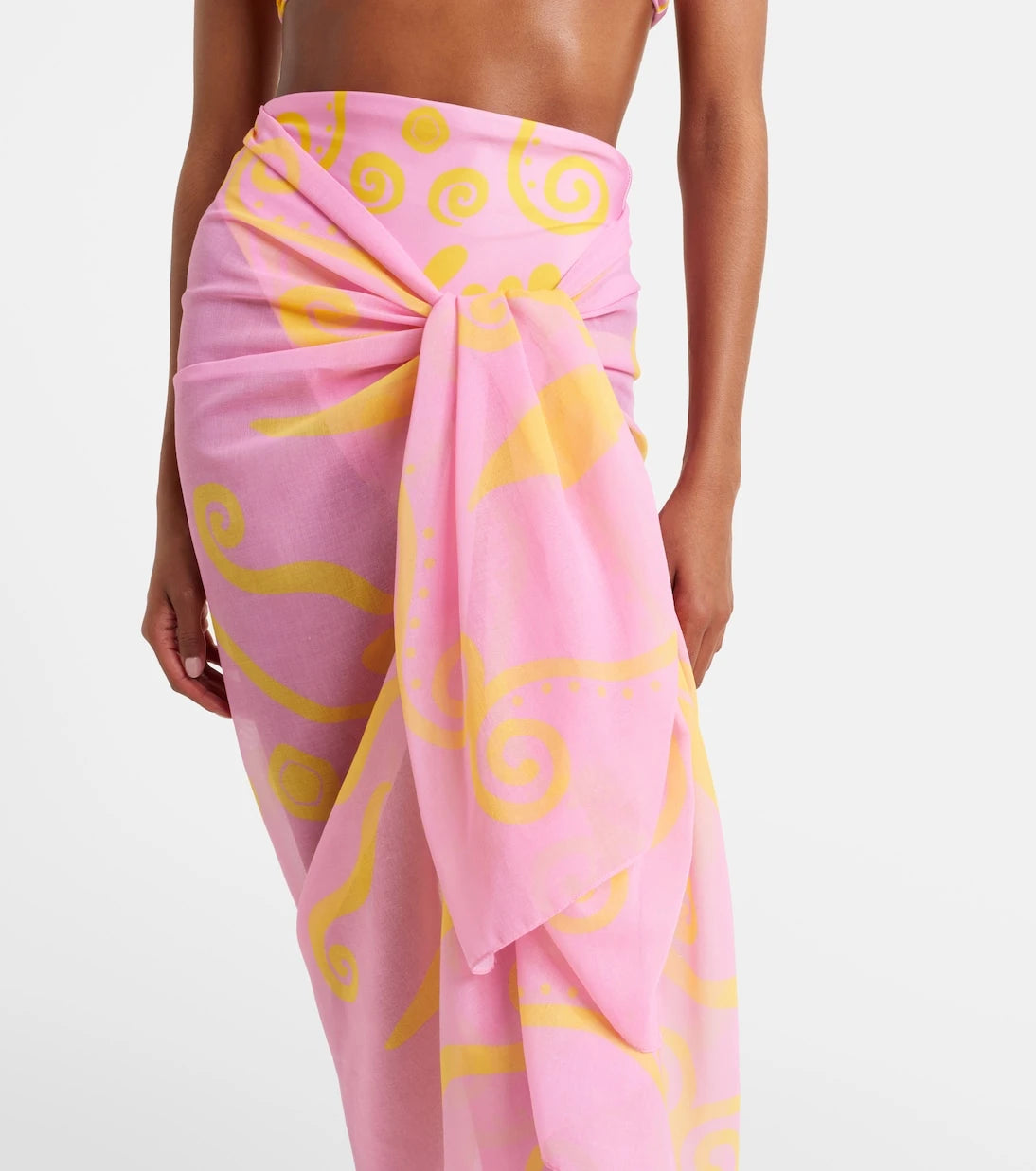 Cala de la Cruz - Luana printed beach cover-up
