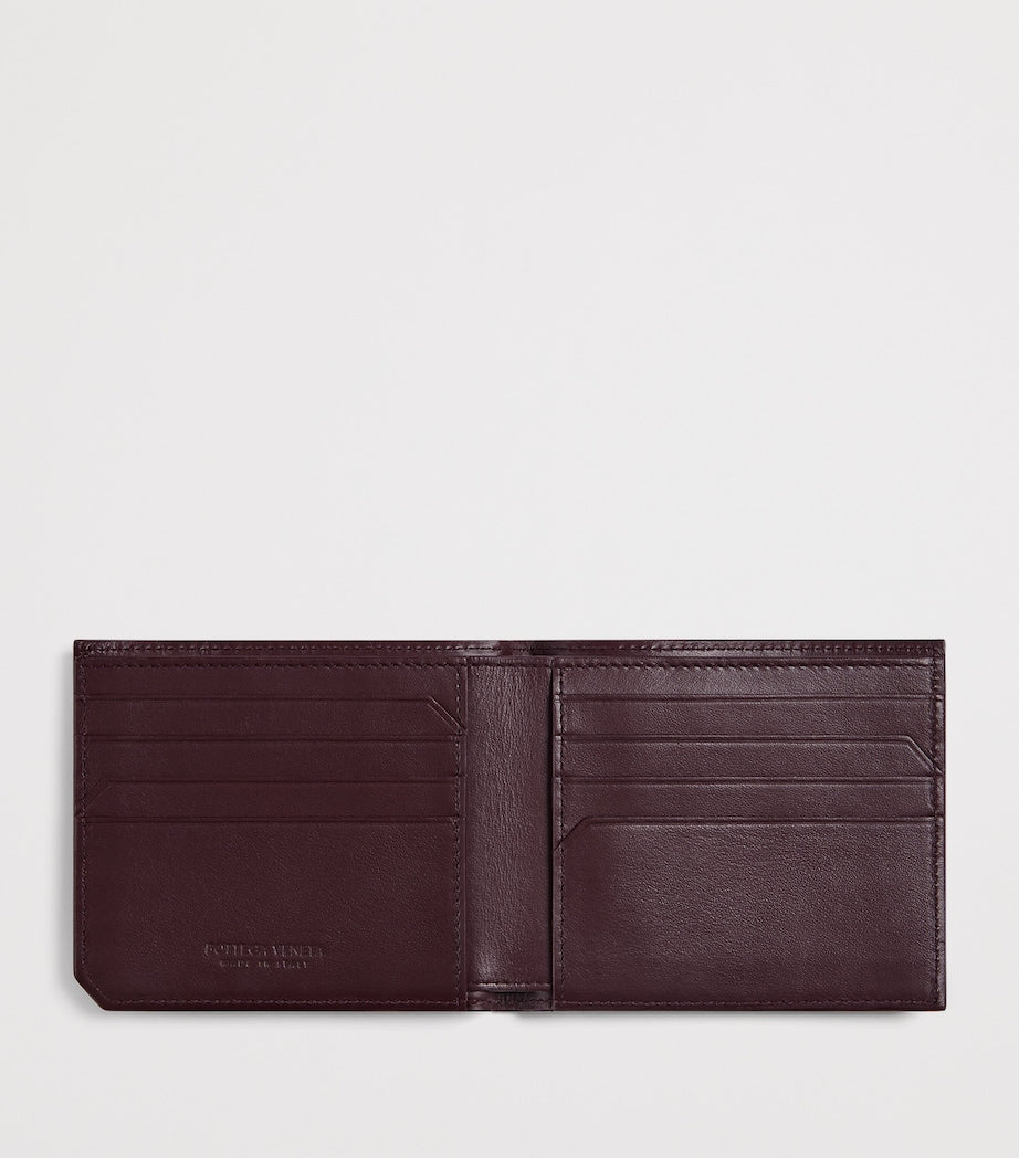 Bottega Veneta Leather Intrecciato Piccolo Bifold Wallet