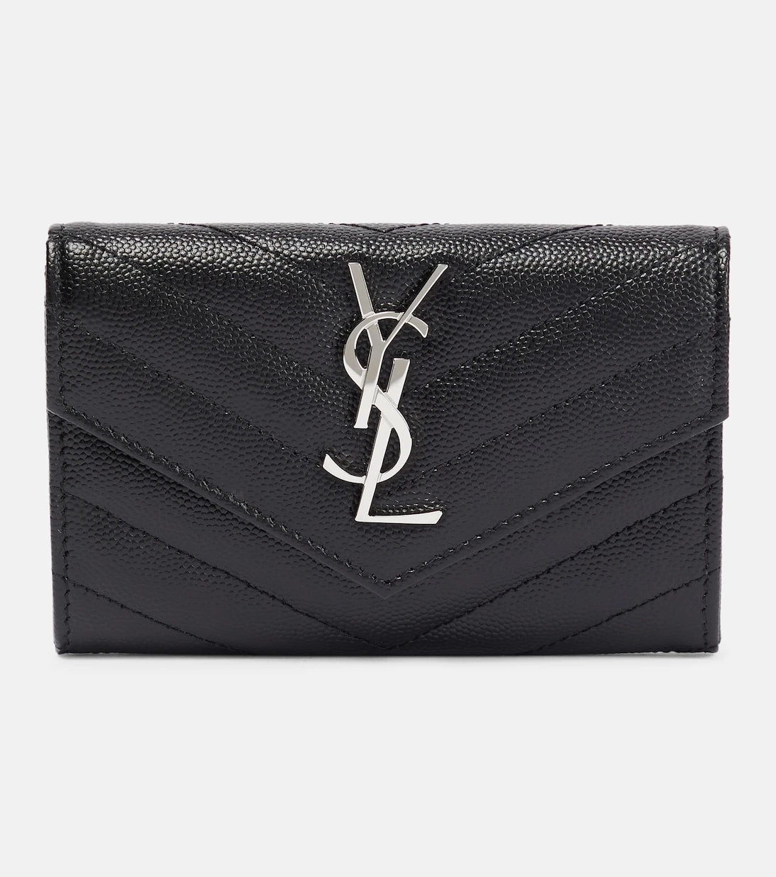 Saint Laurent - Monogram Small leather wallet