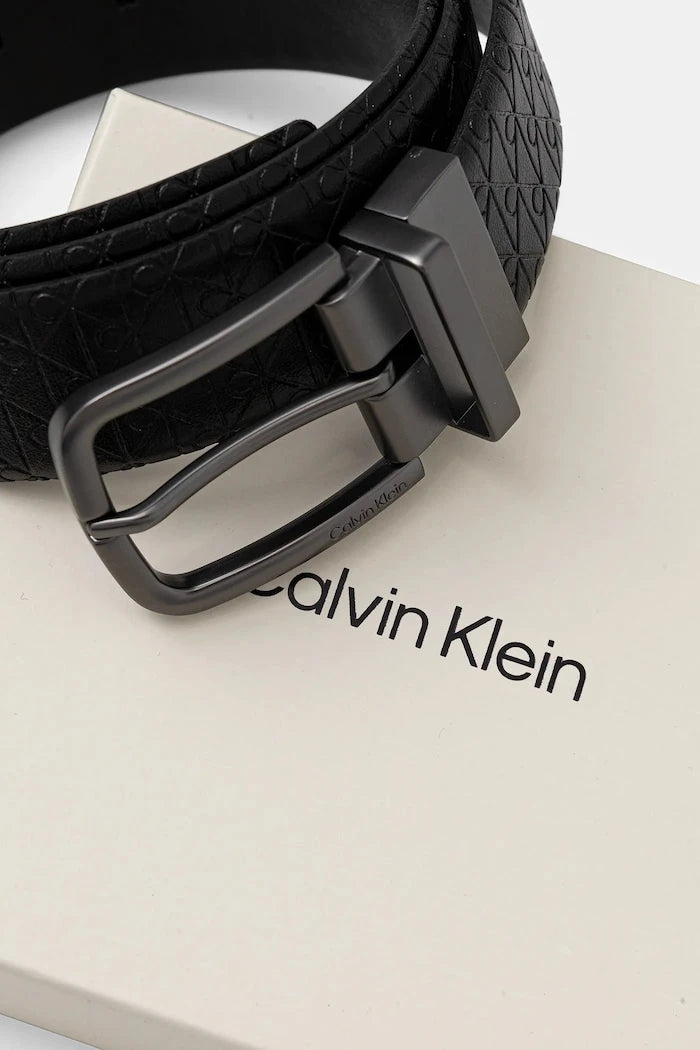 Кожен колан с две лица Calvin Klein