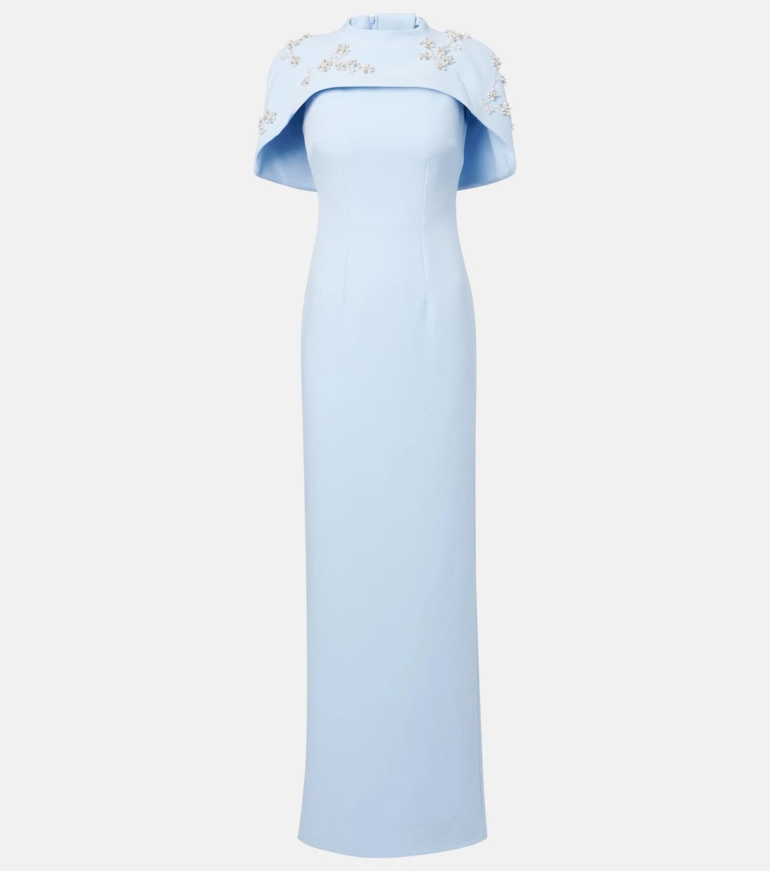 Safiyaa - Embellished caped gown