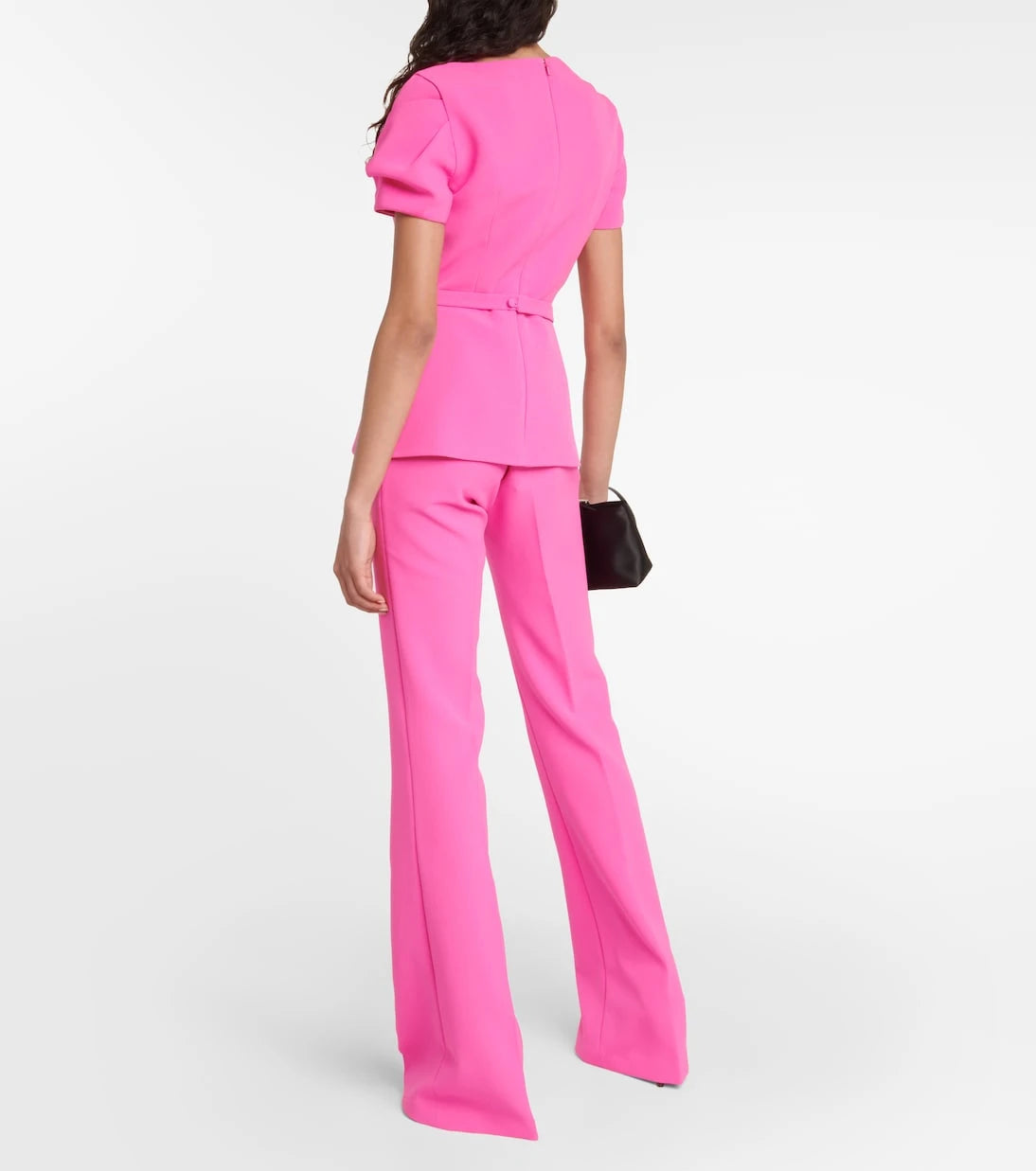 Safiyaa - Peplum crêpe top