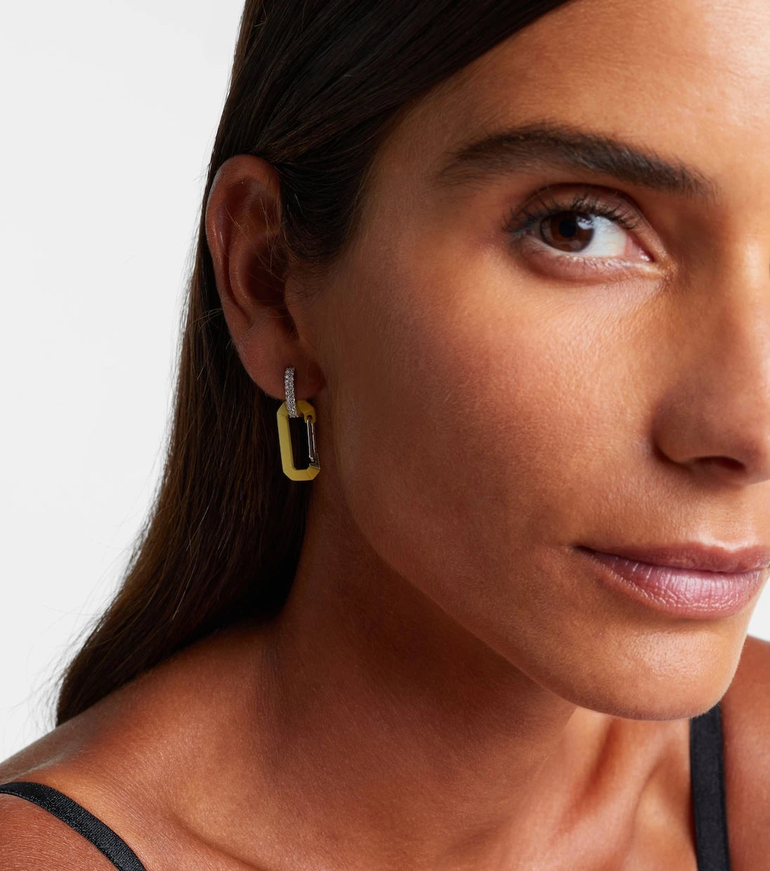 Eéra - Chiara Small 18kt gold single earring with diamonds