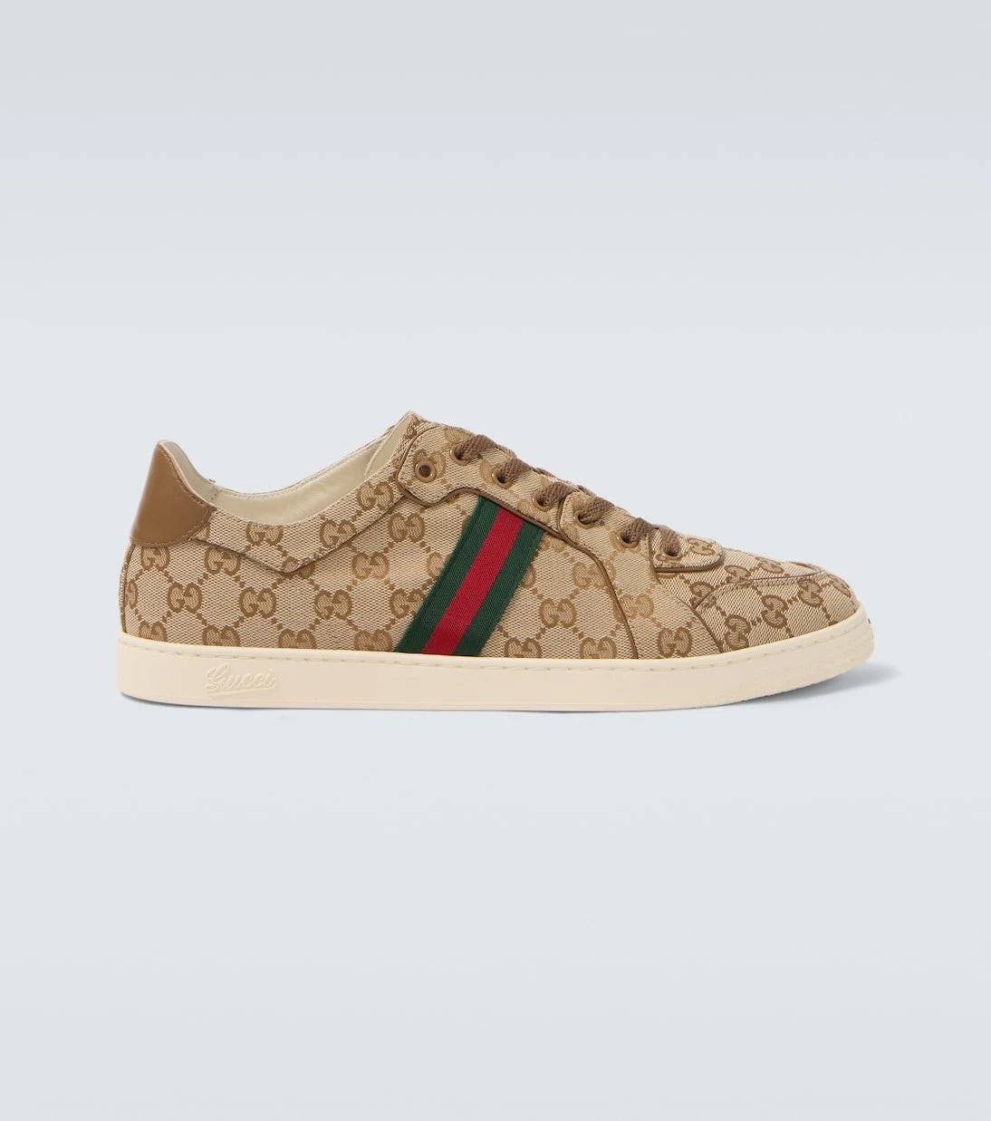 Gucci - Stretch GG canvas low-top sneakers