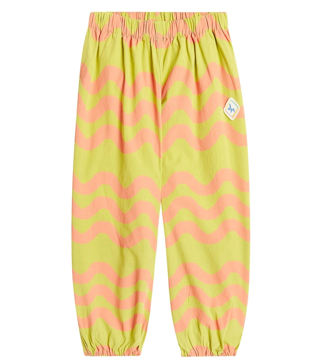 Jellymallow - Wave printed cotton sweatpants