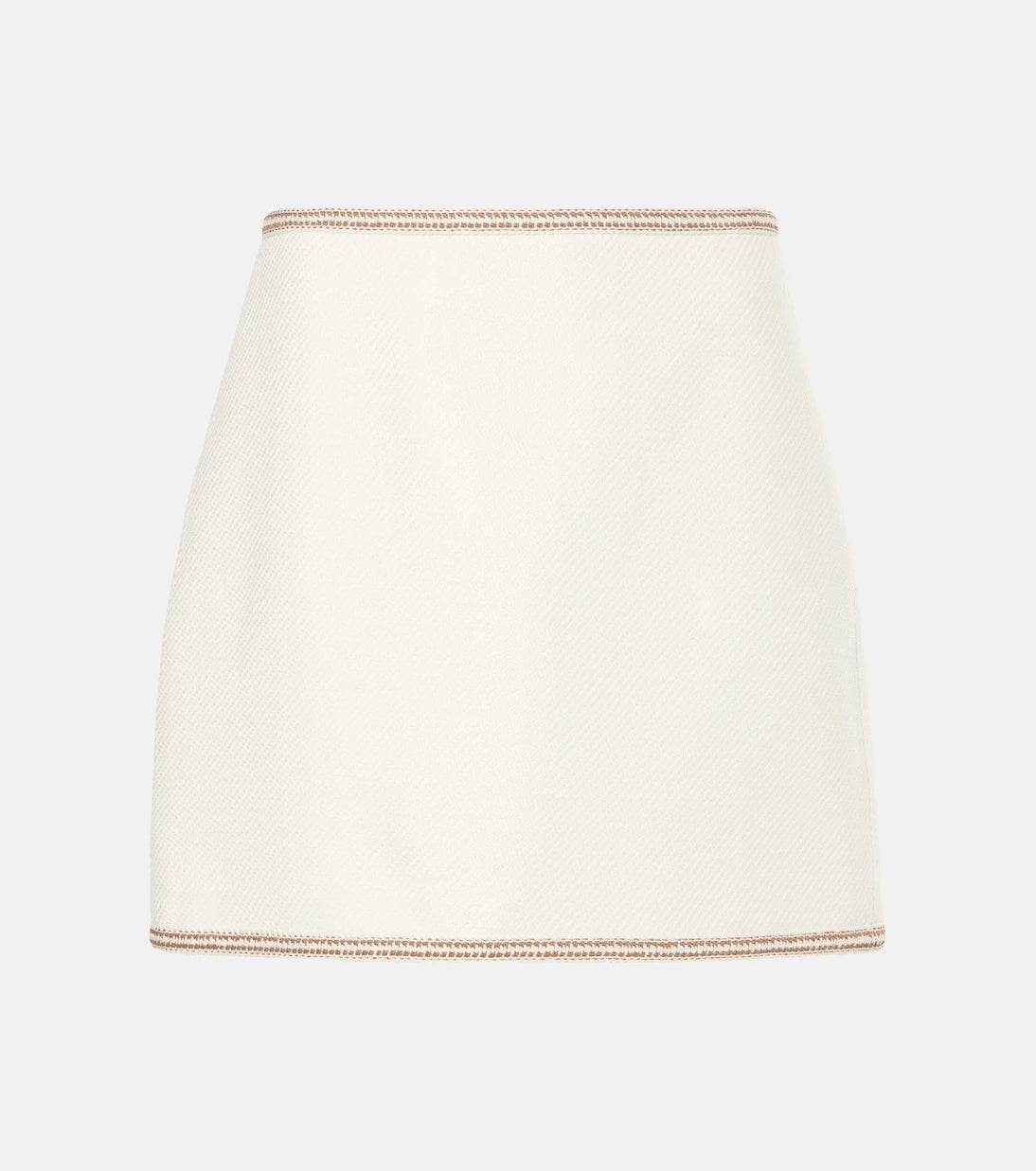 Veronica Beard - Ohemia wool-blend miniskirt