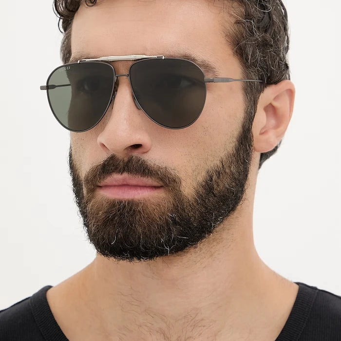 Gucci Erkek Aviatör Güneş Gözlüğü