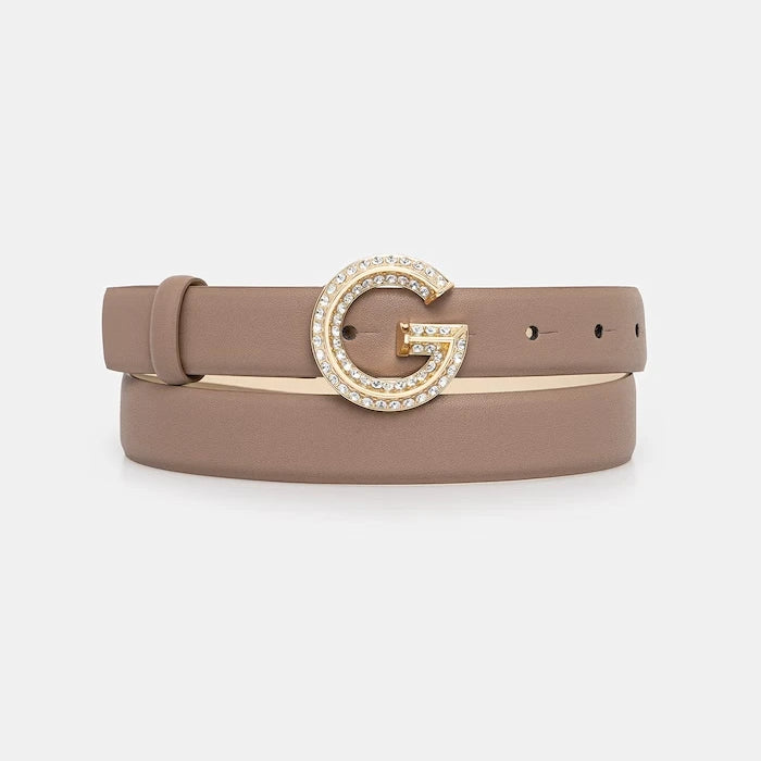 Guess колан дамски от имитация на кожа